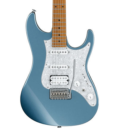 Ibanez AZ2204-ICM AZ Series Prestige Electric Guitar With Case - Ice Blue Metallic
