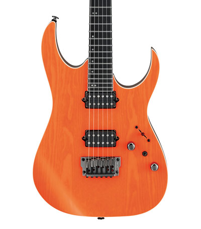 Ibanez RGR5221-TFR RG series Prestige Electric Guitar With Case - Transparent Fluorescent Orange