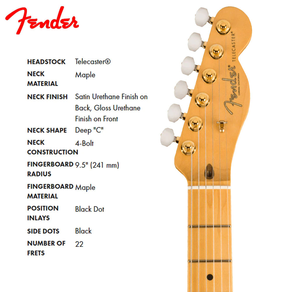 Fender 75th Anniversary Commemorative Telecaster 2-Color Bourbon Burst 177532833