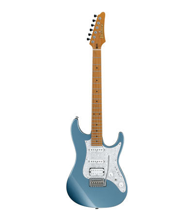 Ibanez AZ2204ICM AZ Series Prestige Electric Guitar With Case - Ice Blue Metallic