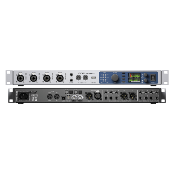 RME Audio Fireface UFX II 60-Channel 192kHz High-end USB Audio Interface with SteadyClock FS