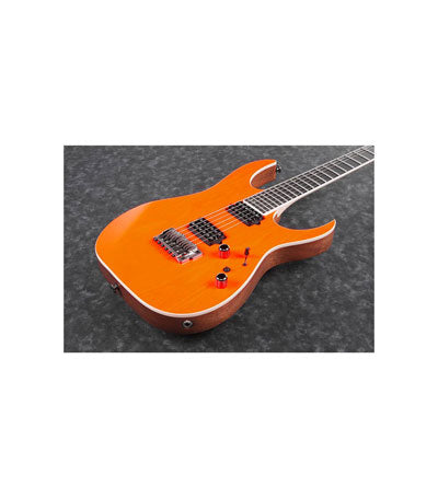 Ibanez RGR5221-TFR RG series Prestige Electric Guitar With Case - Transparent Fluorescent Orange