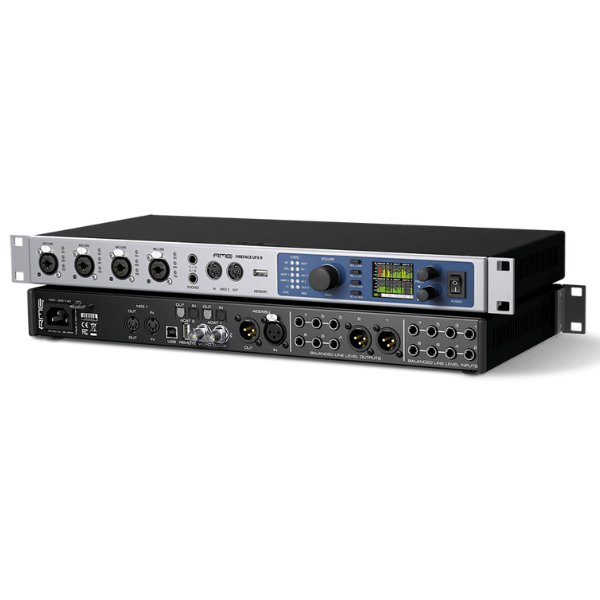 RME Audio Fireface UFX II 60-Channel 192kHz High-end USB Audio Interface with SteadyClock FS