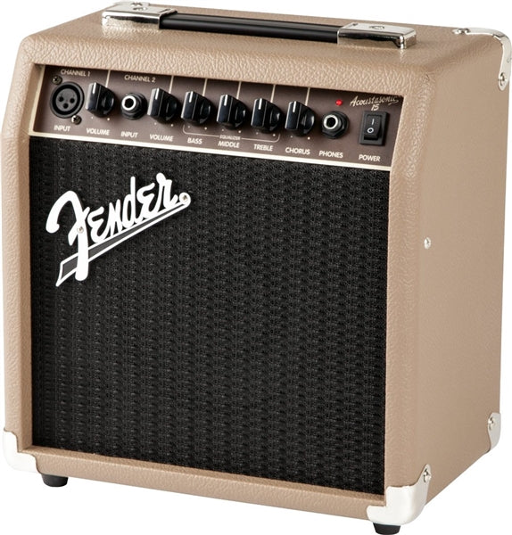 Fender 2313704900 Acoustic Amp Acoustasonic 15W Ultra-Compact Acoustic Amplifier