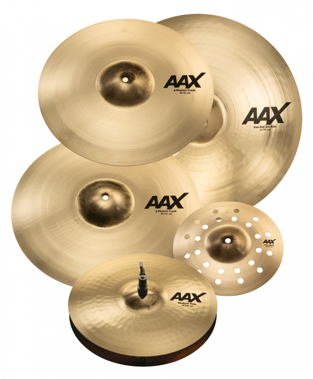 Sabian 25005XC-PWB AAX series Praise & Worship (14HH/16C/18C/21R+10S) Cymbal Set