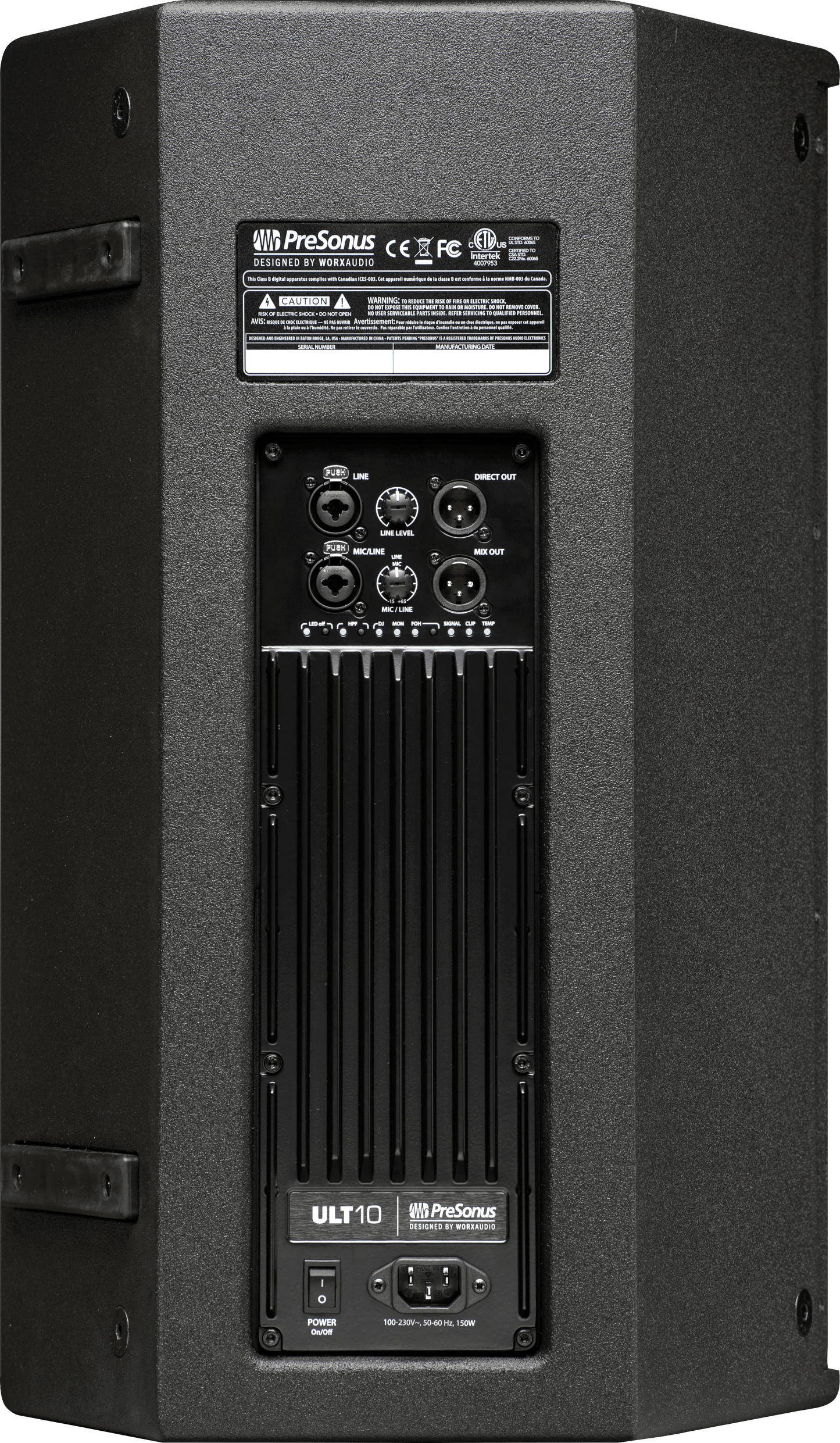 PreSonus ULT10 2-way Active Sound-Reinforcement Loudspeaker