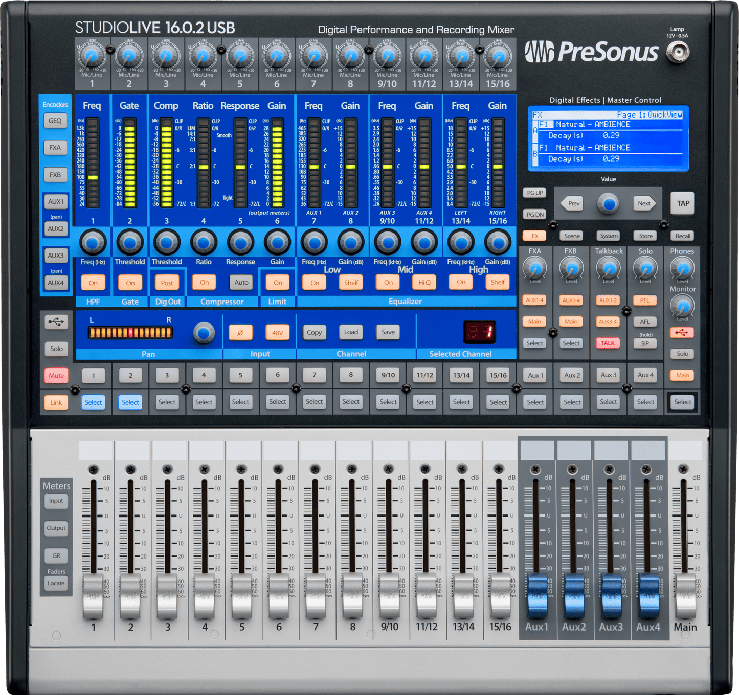 PreSonus StudioLive® Classic 16.0.2 USB Digital Console Mixer