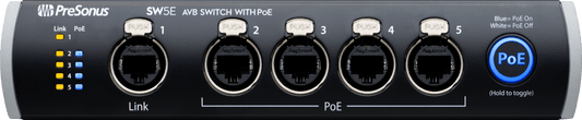 PreSonus SW5E Network Switch and Bridge