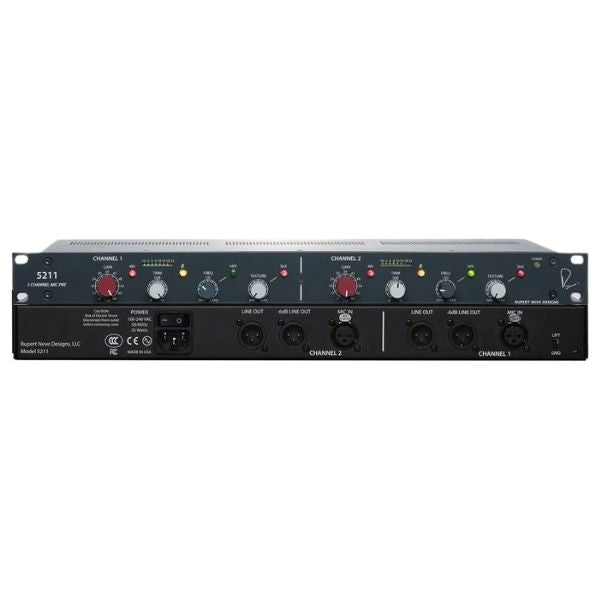 Rupert Neve Designs 5211 2-channel Microphone Preamp – Jubal Store