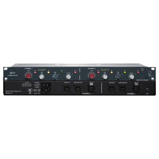 Rupert Neve Designs 5211 2-channel Microphone Preamp