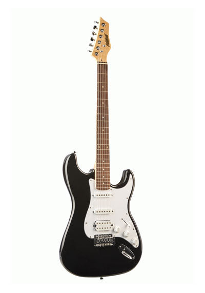 Ashton AG232BK Electric Guitar Pack (includes Gig Bag, Strap, Lead, Online Lessons) BK