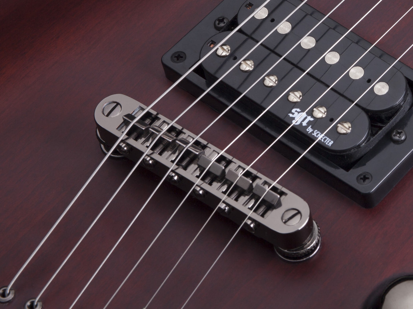 Schecter C-1 FR SGR Electric Guitar Walnut Satin