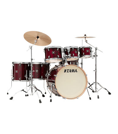 Tama CL72RSP-GGP Superstar Classic 22" 7pc Drum Shell Set - Gloss Garnet Lacebark Pine