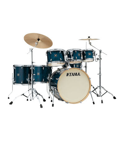 Tama CL72RSP-GHP Superstar Classic 22" 7pc Drum Shell Set - Gloss Sapphire Lacebark Pine