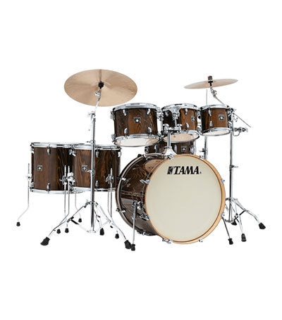Tama CL72RSP-GJP Superstar Classic 22" 7pc Drum Shell Set - Gloss Java Lacebark Pine