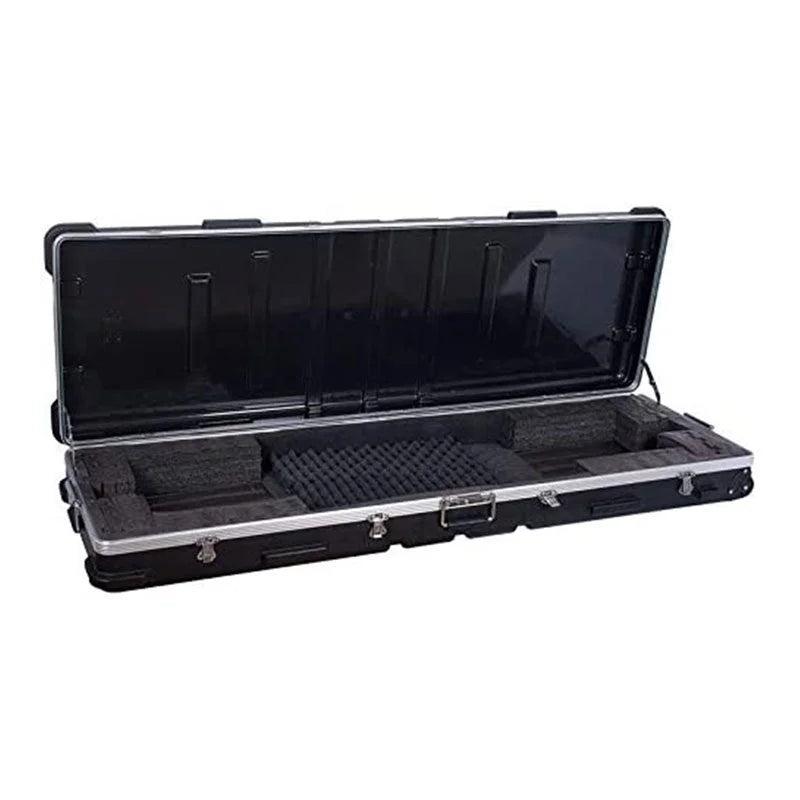 Crossrock CRA-861 YKBKTSA Injection Molded Heavy-duty Keyboard Case 61 Keys