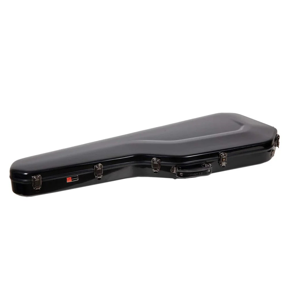 Crossrock CRF2020GSTBK Fiberglass Case for Telecaster and Stratocaster Style in Electric Guitars - Black