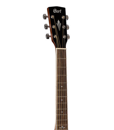 Cort GA-FF NAT Grand Regal Series Acoustic Guitar With Cutaway Electronics - Natural Glossy