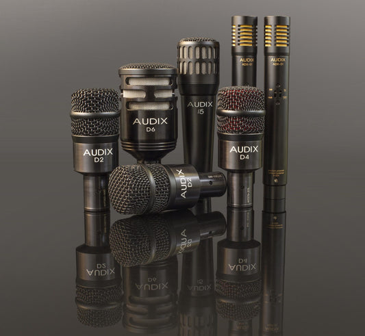 Audix DP7 Best-Selling 7-Piece Drum Microphone Package