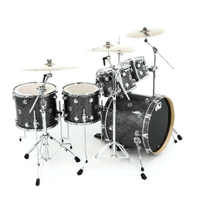 DW DRFP5SA-BG Collector's Series 5-piece Shell Pack - Black Galaxy FinishPly