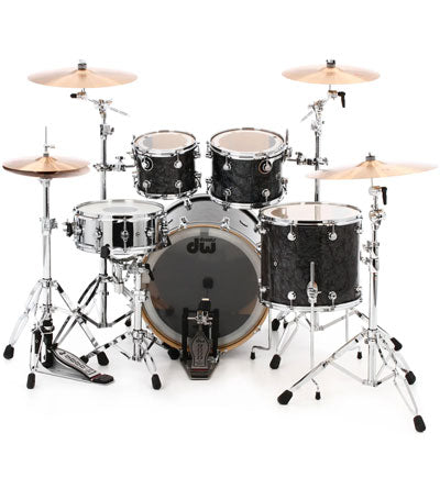 DW PSK522NSBD Performance Series 6-piece Shell Pack - Black Diamond