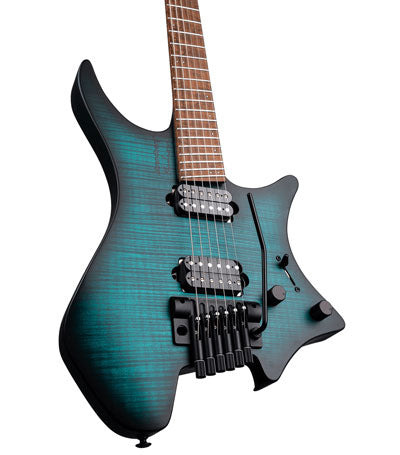 Strandberg Boden Original NX 6 Neck-Thru Electric Guitar with Tremolo - Transparent Teal
