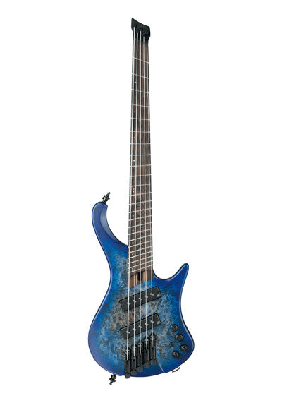 Ibanez Bass Workshop EHB1505MS 5 String Bass Guitar With Bag - Pacific Blue Burst Flat