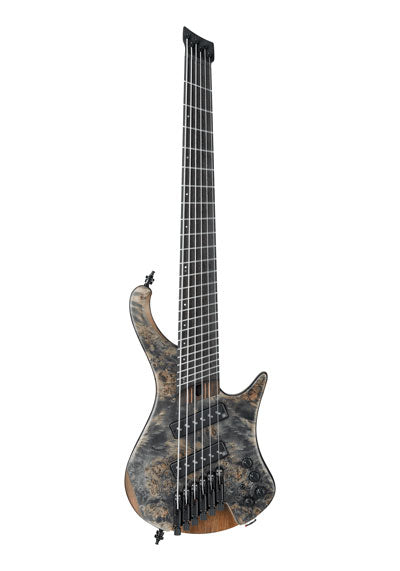 Ibanez Bass Workshop EHB1506MS 6 String Bass Guitar With Bag - Black Ice Flat