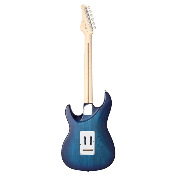 FGN EOS2-ASH-M-SBB Odyssey Series Electric Guitar - Expert -See-Thru Blue Burst