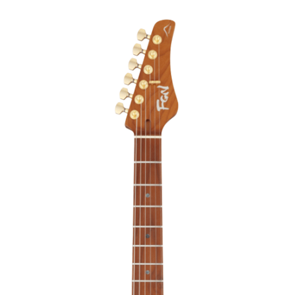 FGN EOS2-EW1-RM/HCB Odyssey Series Electric Guitar - Hojicha Burst