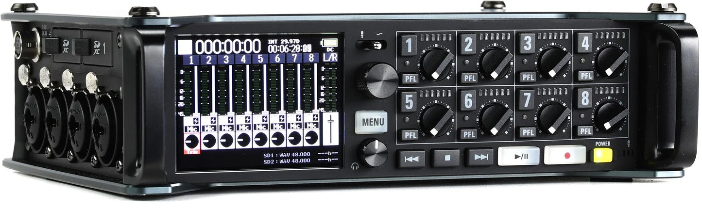 Zoom F8n Pro Multitrack Field Recorder