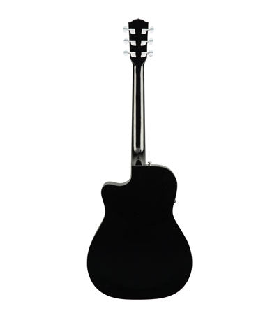 Fender CC60SCE Concert Cutaway Electronics Acoustic Guitar - Black