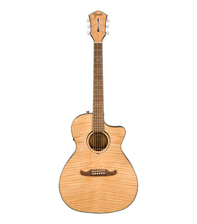 Fender FA345CE Auditorium Cutaway Electronics Acoustic Guitar - Natural