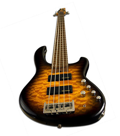 Greg Bennett FN-55 Electric Bass Guitar Vintage Sunburst