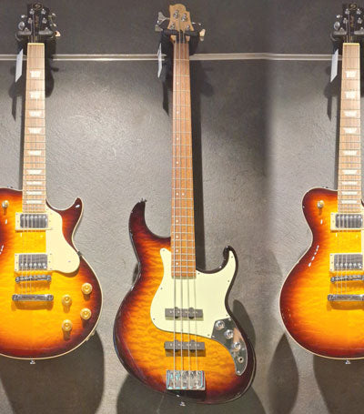 Greg Bennett FN-4 TR Greg Bennett Design Electric Bass Vintage Sunburst