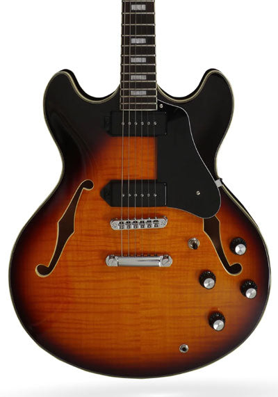 Sire H7V Larry Carlton Semi Hollow Electric Guitar Vintage Sunburst