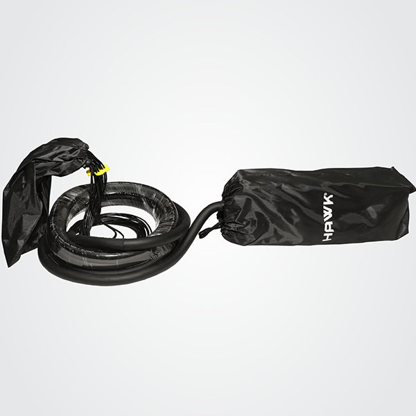 Hawk HSS88LU06 16 Channel 8 XLR Male and 8 1/4″ TRS Male Readymade Snake Cable, 6 Meters, Balanced Cable
