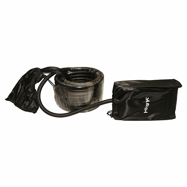 Hawk HSS1604LU30 20 Channel Snake Cable with Stage Box with 16 in and 4 out, 30 Meters, Balanced Cable