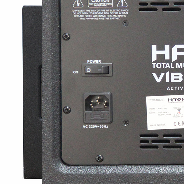 Hawk VIBE 118A 2600 Watts 18″ Inches Active Subwoofer