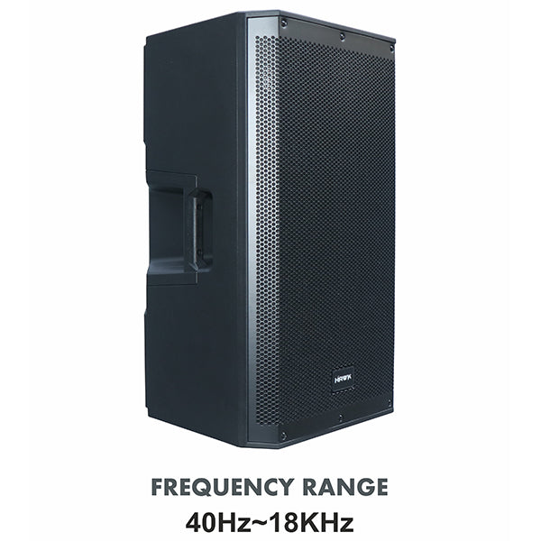 Hawk VIBE 15 2000 Watts 15 inches Active Speaker with Bluetooth and DSP