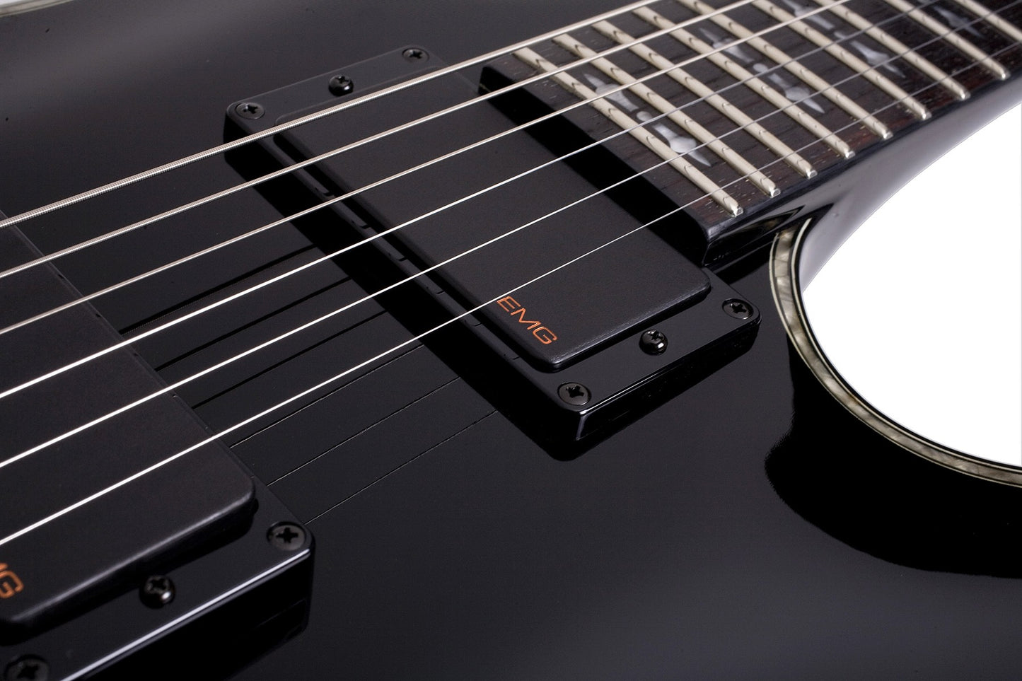 Schecter HELLRAISER C-7 FR Electric Guitar - Black