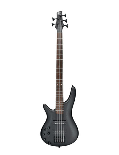 Ibanez Standard SR305EBL Left-handed Bass Guitar - Weathered Black