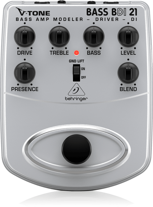 Behringer BDI21 V-Tone Bass Driver DI Pedal