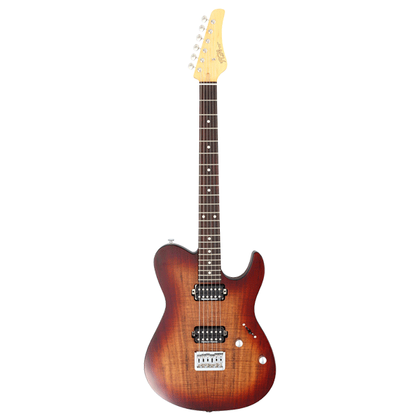 FGN JIL2-DU-EW2-R/KNB Iliad Series J Standard/Boundary Electric Guitar - Koa Natural Burst