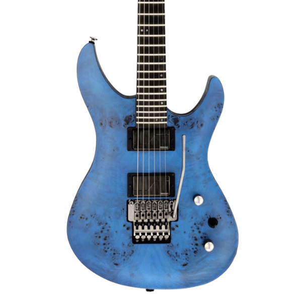 FGN JMY3-MH-EW1-DL-E-ABF Mythic Series J Standard Electric Guitar - Arctic Blue Flat
