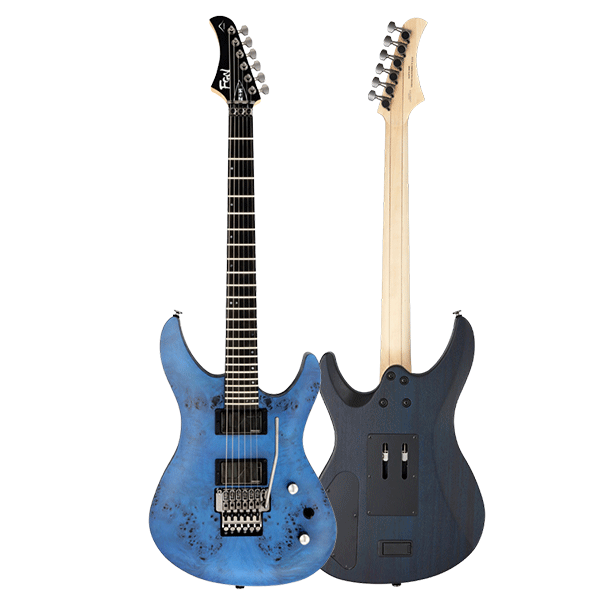 FGN JMY3-MH-EW1-DL-E-ABF Mythic Series J Standard Electric Guitar - Arctic Blue Flat