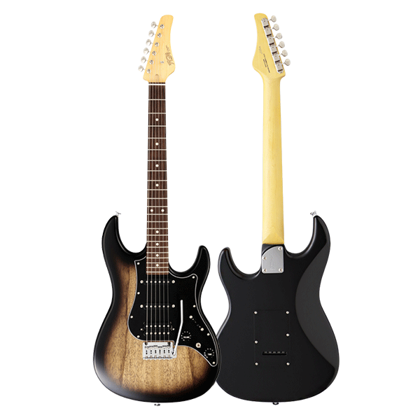 FGN JOS2TDEW1R-DMT Odyssey Series J Standard Electric Guitar - Dark Mocha Burst