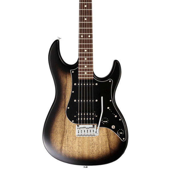 FGN JOS2TDEW1R-DMT Odyssey Series J Standard Electric Guitar - Dark Mocha Burst