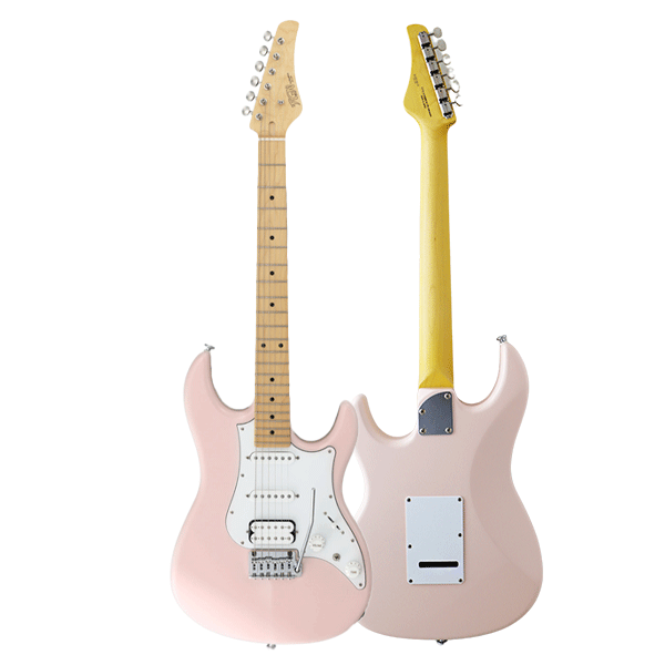 FGN JOS2TDM-SP Odyssey Series J Standard Electric Guitar - Shell Pink