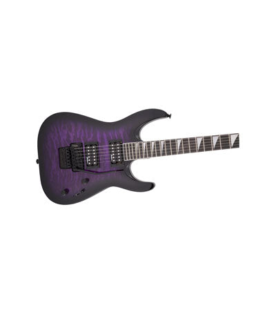 Jackson JS-32Q TPB DKA Dinky Arch Top Electric Guitar - Transparent Purple Burst